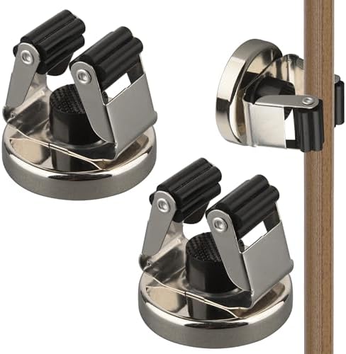 ULIBERMAGNET Magnetic Mop Broom Holder, Heavy Duty Movable Magnetic Tools Holder by ULIBERMAGNET