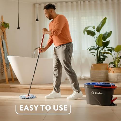 O-Cedar Genuine RinseClean Deep Clean Spin Mop Head Replacement | Machine - Image 2