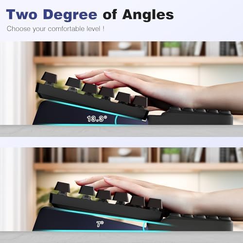 Ospelelf Keyboard Wrist Rest, Ergonomic Memory Foam Wrist Support - Image 4