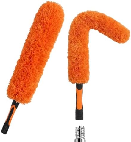 Microfiber Feather Duster for Telescopic Extendable Pole, Cleaning Duster Kit by Unknown