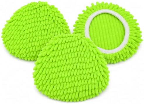 3 Pack Chenille Microfiber Mop Head Covers Compatible by Hakfhsd