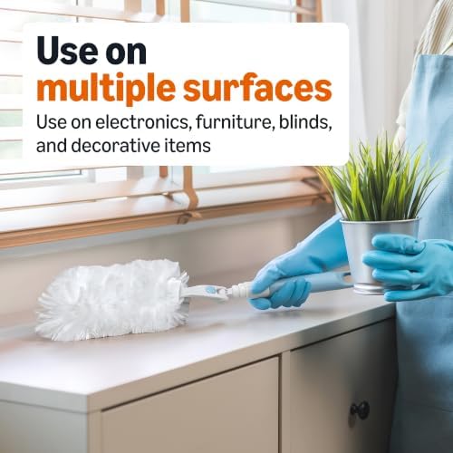 Amazon Basics 360° Heavy Duty Duster Refills, Picks up and Traps 2X More - Image 5