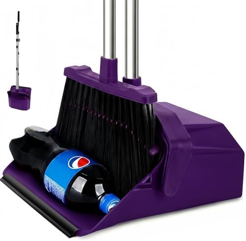 Broom and Dustpan Set for Home by Tiumso