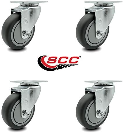 Rubbermaid Cube Quiet Replacement Swivel Caster Set - Image 2