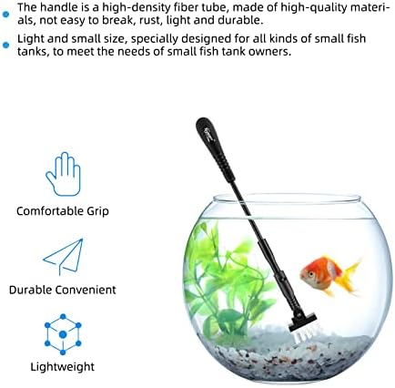 hygger Small Fish Tank Cleaner, Aquarium Cleaning Tools Kit - Image 5