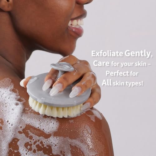 2 Pack Body Brushes, BEAUTAIL Gentle Exfoliating Shower Brush - Image 3