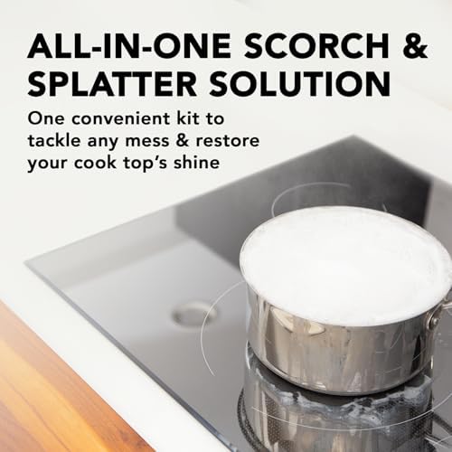 Weiman Glass & Ceramic Cooktop, Stove Top & Oven Cleaner Kit - Image 5