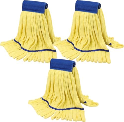 Heavy Duty Commercial Mop Head Replacement Microfiber Tube Mop Heads by BeiLan