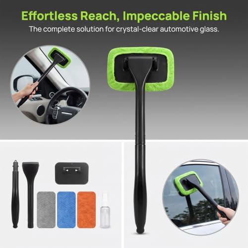 Car Windshield Cleaner Tool, Inside Windshield Cleaning Tool - Image 3