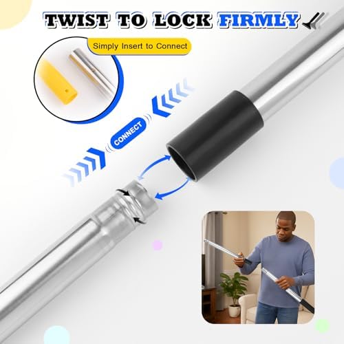 DIYSELF Scraper Tool 5.4 ft, Adjustable Floor Scraper - Image 5