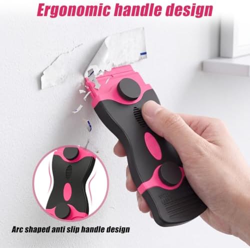 2 Pack Double-Ended Razor Blade Scraper, 30 Blades - Image 4