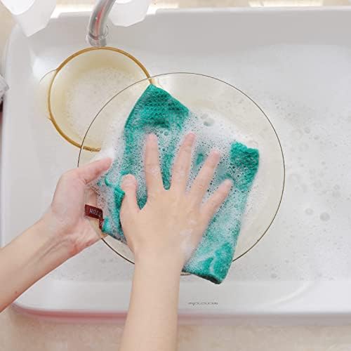 Homaxy 100% Cotton Waffle Weave Kitchen Dish Cloths 18-Pack - Image 4