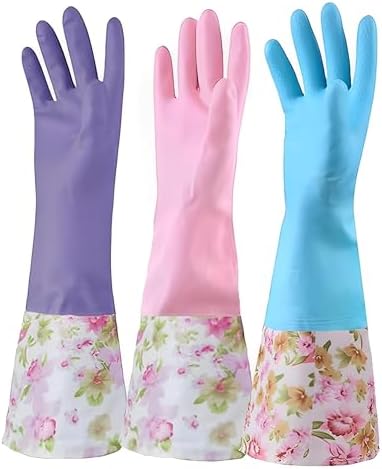 KINGFINGER Cleaning Glove, 3 Pairs Kitchen Glove by KINGFINGER
