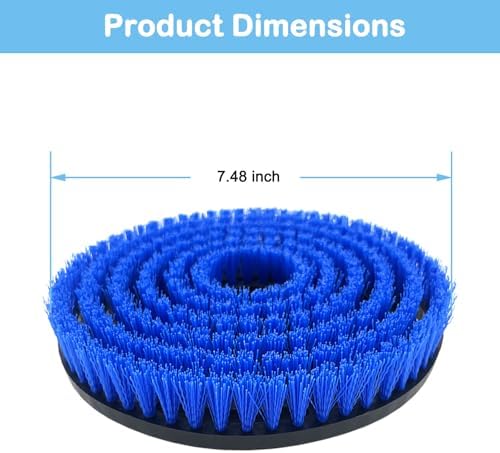 2 Pack S8201 Upgraded Replacement Steam Mop Brush Heads - Image 5