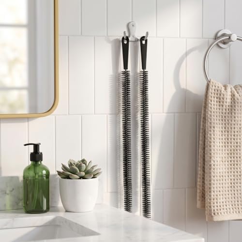 2 Pcs Drain Cleaning Brush, 23.6 Inch Long Pipe Cleaner - Image 4