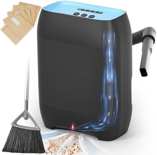 Touchless Automatic Vacuum, Electric Dustpan, Hair Vacuum by Hiwoor