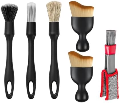 Bittwee Car Detailing Brush Kit, Automotive Interior or Exterior Cleaning Kit by Bittwee