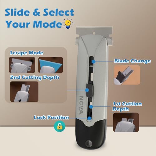 Nova 2 in 1 Scraper Utility Knife - Image 2