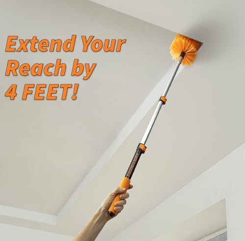 18-48״ Cobweb Duster with Extension Pole Outdoor & Indoor - Image 6