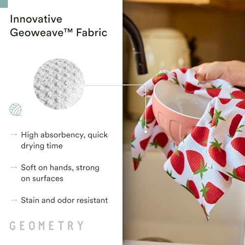 GEOMETRY Tea Towels – Spring & Summer Collection – Quick-Dry, Ultra-Absorbent - Image 4