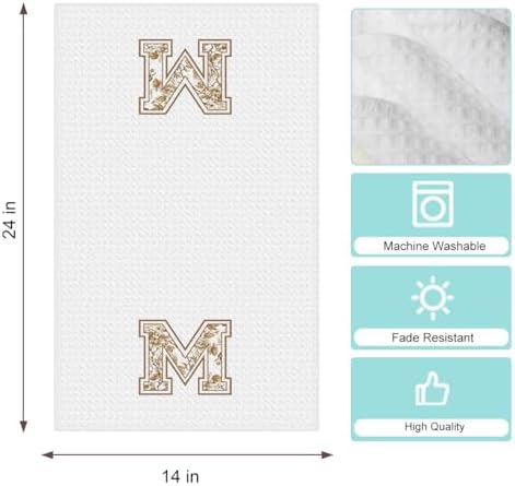 Chinoiserie Initial Kitchen Towels, Personalized Kitchen Towels, Personalized - Image 6