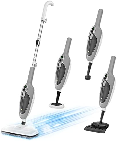 Steam Mop - 10-in-1 MultiPurpose Handheld Steam Cleaner Detachable Floor Steamer by GorFanty