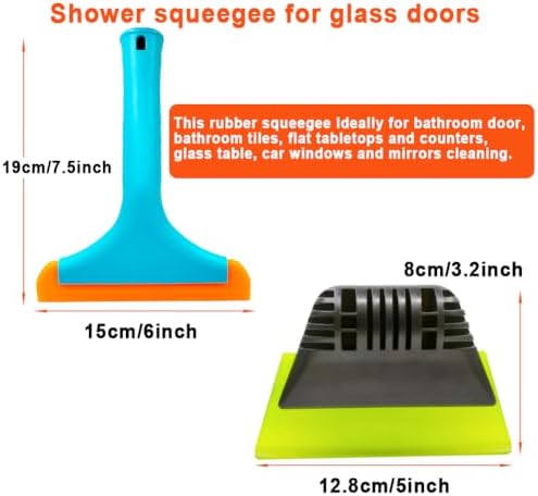 Window Tint Tool All-Purpose 6" Silicone Cleaning Squeegee 5 inch Handy Small - Image 2