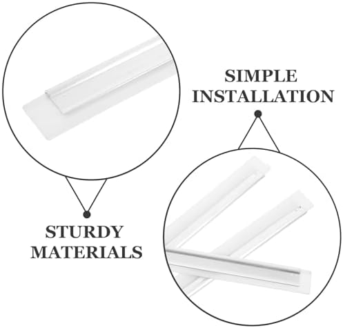 Cabilock 6-Pack Squeegee Replacement Blades 11.61 in Silicone Strips - Image 7