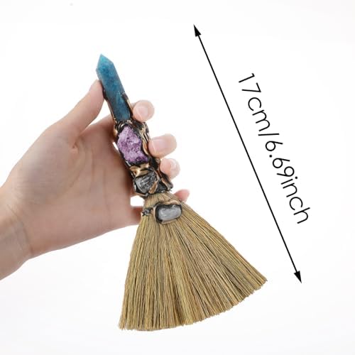 RENEMEGO Crystal Witch Altar Broom - Image 7