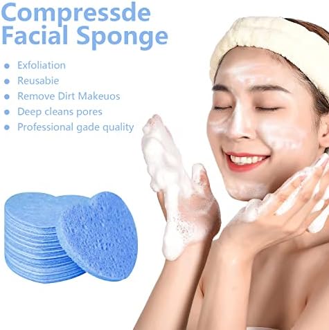 100-Count Compressed Facial Sponges - Image 3