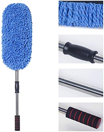 Microfiber Car Duster Extendable Handle Interior Exterior Multipurpose Cleaning - Image 4
