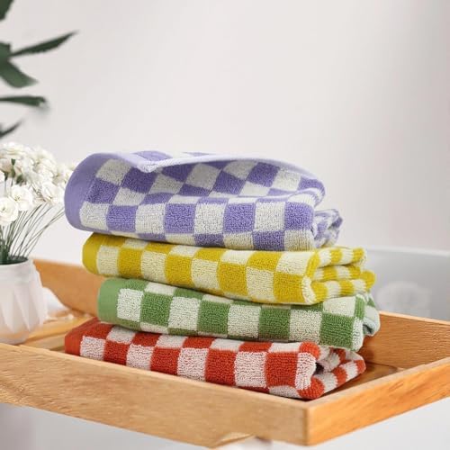 Washcloths 12 Pack Checkered - Image 2