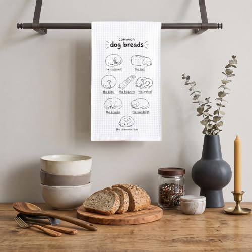 Cute Dog Breads Kitchen Towels Hostess Dog Mom Gift - Image 6