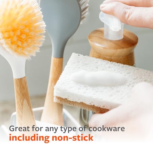 Full Circle Natural Scrubber Sponge Duo Set, Safe - Image 3