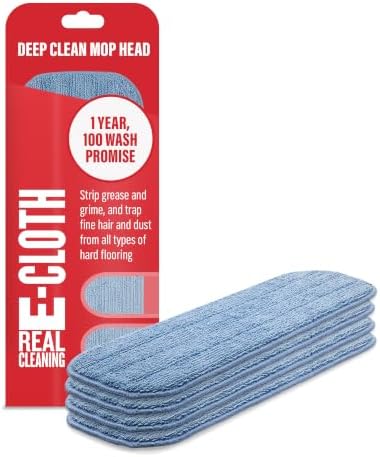 E-Cloth Mop Head Replacement, Reusable Mop Pads by E-Cloth