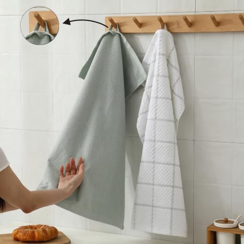100% Cotton Kitchen Dish Towels, 6 Pack - Image 4
