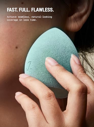 JUNO & Co. Microfiber Makeup Sponge, Dual Layer Technology - Image 6