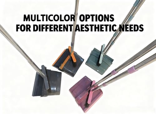 Upgrade Long Handle Design Broom and Dustpan Set - Image 7