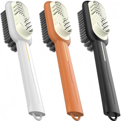 Suede Shoe Brush, 3 Pack Rubber Shoe Brushes, Suede Cleaner Brush by Selaurel