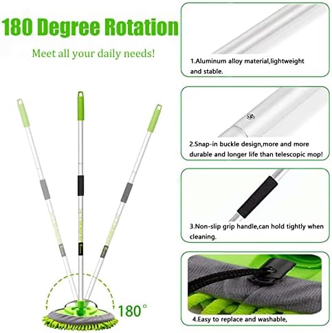 62" Car Wash Brush Mop Kit - Image 4