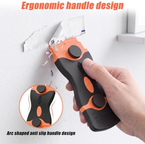 2 Pack Double-Ended Razor Blade Scraper, 30 Blades - Image 4