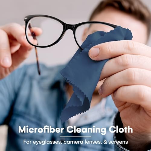 Care Touch Microfiber Glasses Cleaning Cloth 12 Pack - Image 2