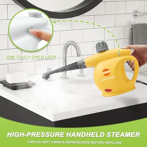 Handheld Steam Cleaner, Pressurized Multi-Surface Steam Shot - Image 3