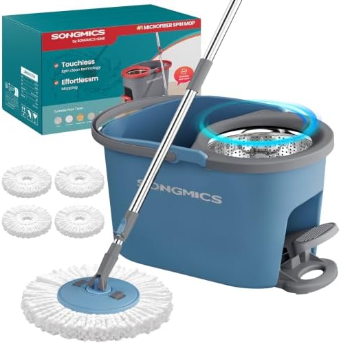 SONGMICS Spin Mop and Bucket Set by SONGMICSbySONGMICSHOME