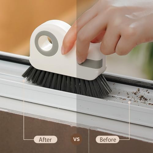 3pce 2in1 Sliding Door Track Cleaning Brush Window Track and Sliding Doors - Image 4