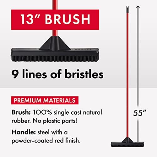 Pet Hair Remover Rubber Broom - Image 5