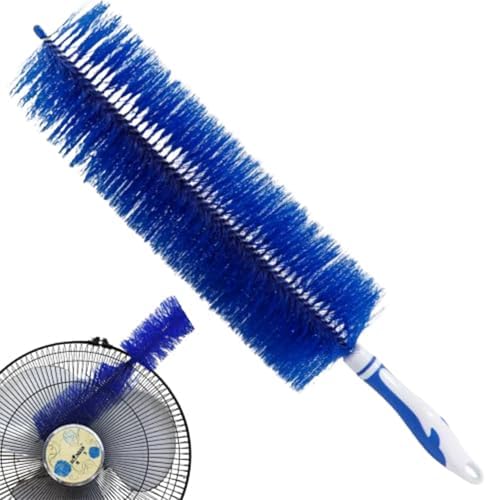 Fan Duster, Fan Cleaner Bendable & Flexible Dust Brush, 19.3x3.2 Microfiber by QCdeSoulBLV