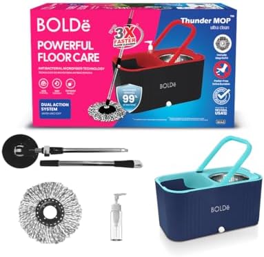 Thunder MOP Ultra Clean Stainless Steel Spin System - by BOLD%C3%AB