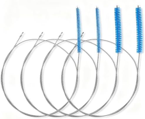 Ymapinc 4Pcs Extra Long Pipe Cleaner Brush, 1/2 Inch & 1/4 Inch by Unknown