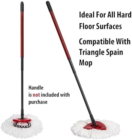 8-Pack Mop Replacement Heads for Ocedar Mop Replace Head EasyWrin Spin Mop - Image 7